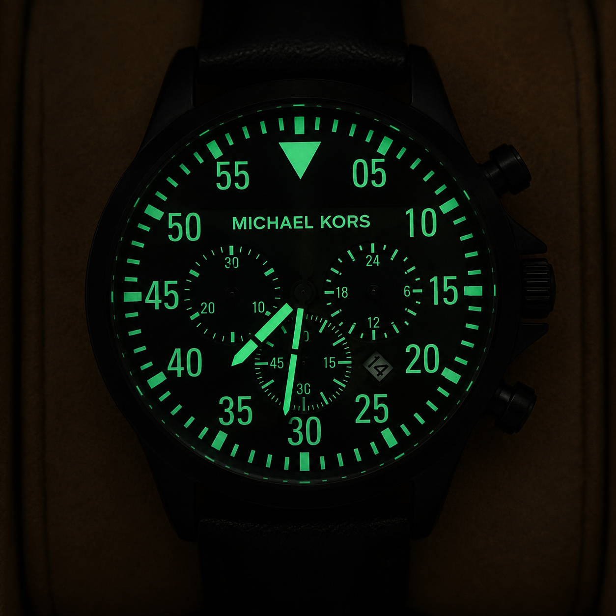 Micahel Kors Mk-8864 Original Lot Import Watch Mens 43mm Quartz (Pre-Owned