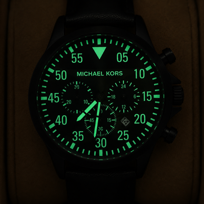 Micahel Kors Mk-8864 Original Lot Import Watch Mens 43mm Quartz (Pre-Owned