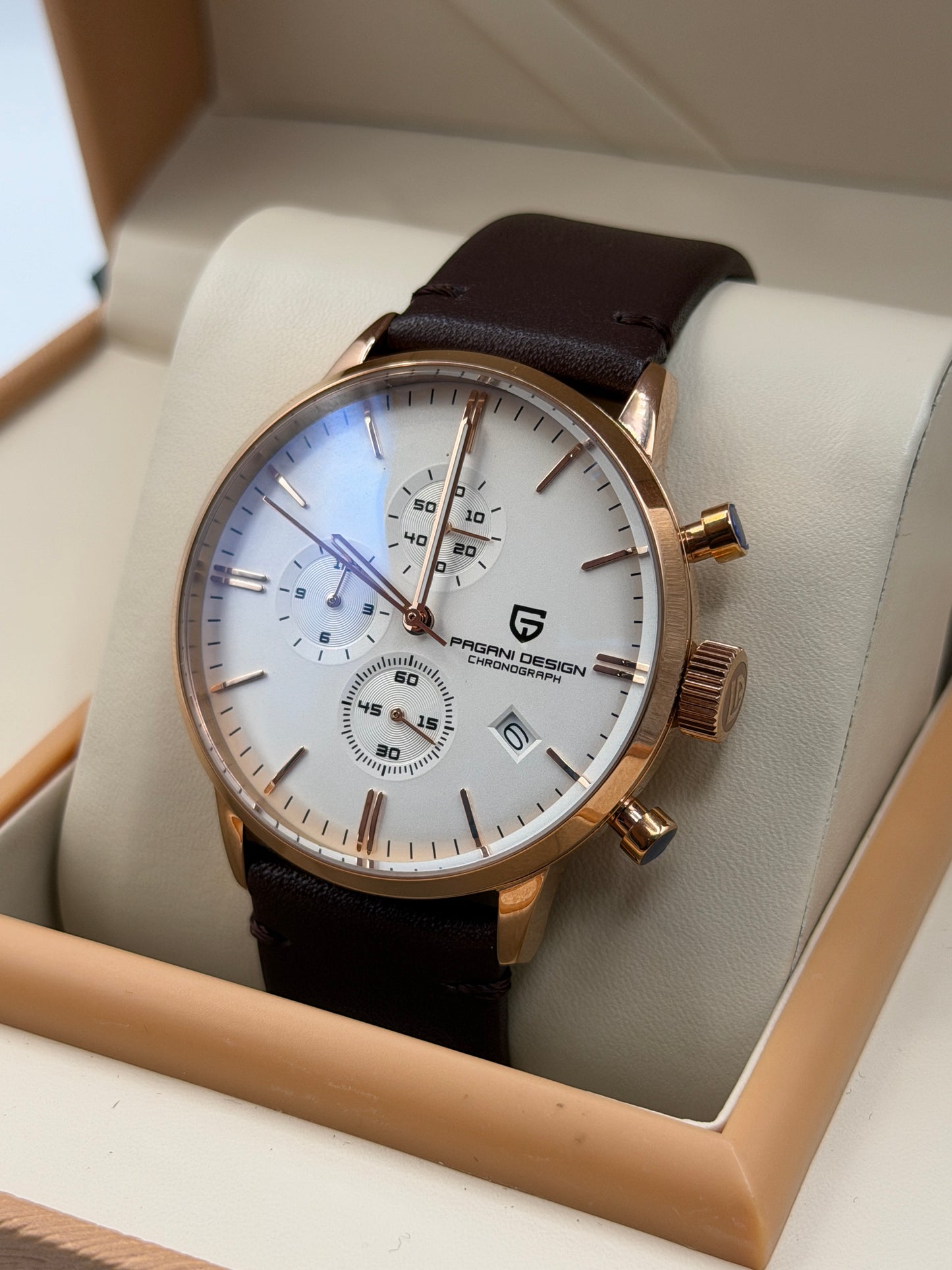 Pagani-Design PD-2720K Original Mens Watch 40mm Quartz