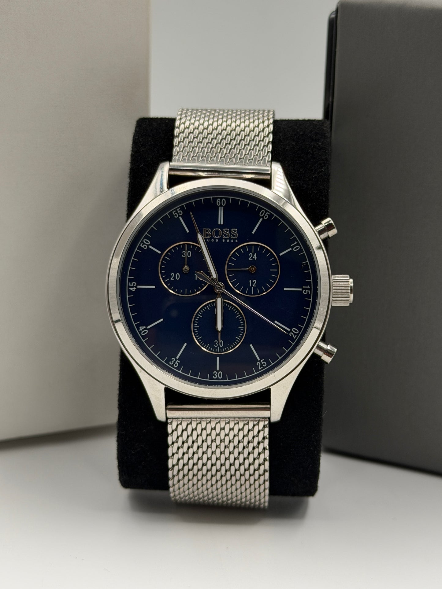 Hugo Boss HB.317.1.14.3173 Original Mens Watch 42mm Quartz (Like New)