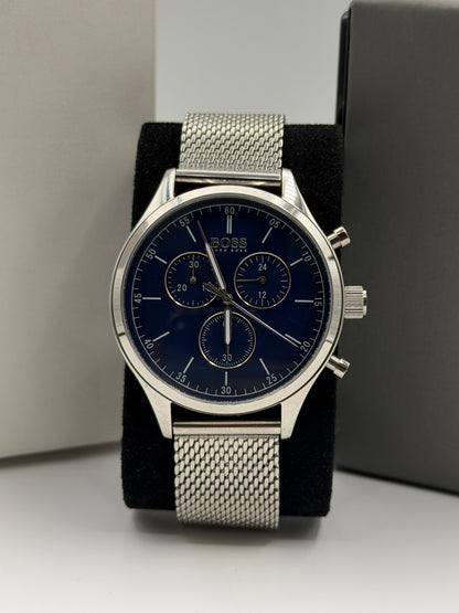 Hugo Boss HB.317.1.14.3173 Original Mens Watch 42mm Quartz (Like New)