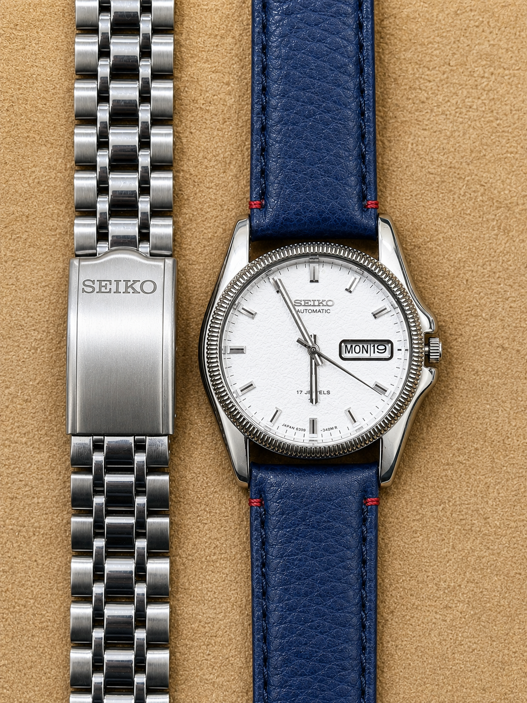 Seiko Automatic 6309 Customized For Mens 36mm Lot Import (Pre-Owned)