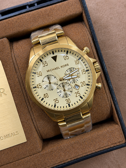 Original Michael Kors Watch For Men Gage MK8491 Chronograph