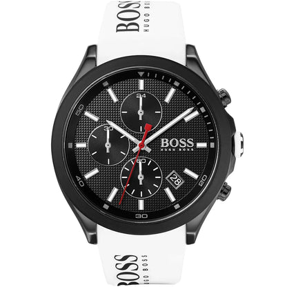 Original Hugo Boss Watch HB.366.1.44.3327 For Men Velocity 1513718 Chronograph