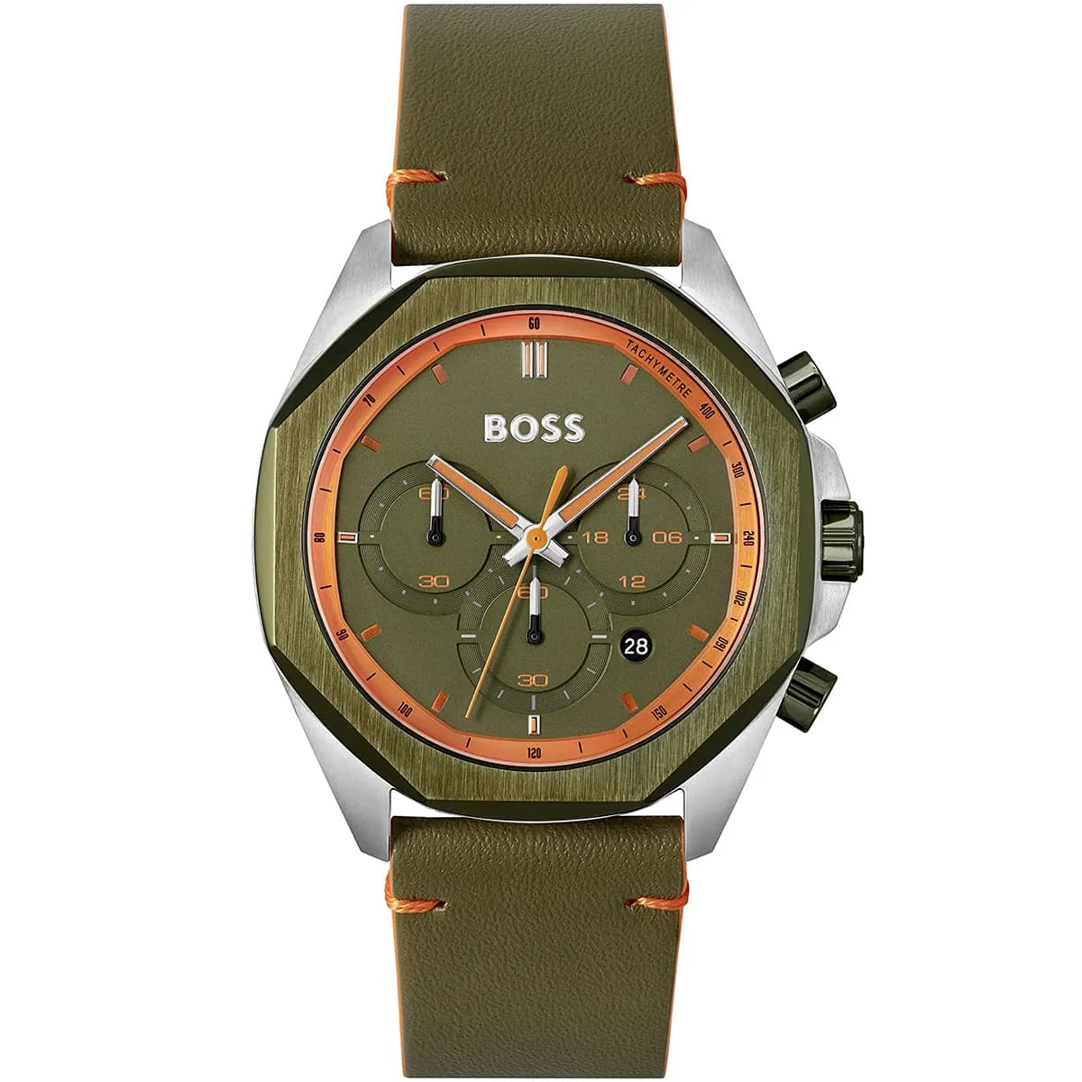 Original Hugo Boss Watch HB.484.1.34.3862 For Men Cloud 1514018 Chronograph