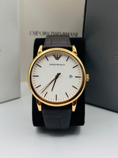 Emporio Armani AR-2502 Original Mens Watch 43mm Quartz