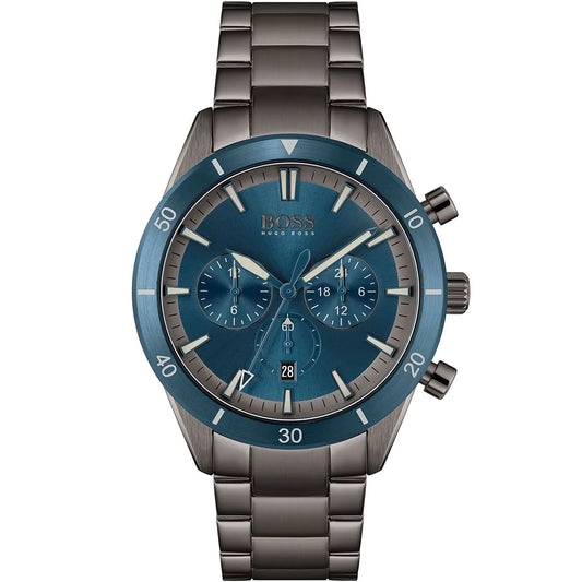 Original Hugo Boss Watch HB.431.1.34.3560 For Men Santiago 1513863 Chronograph