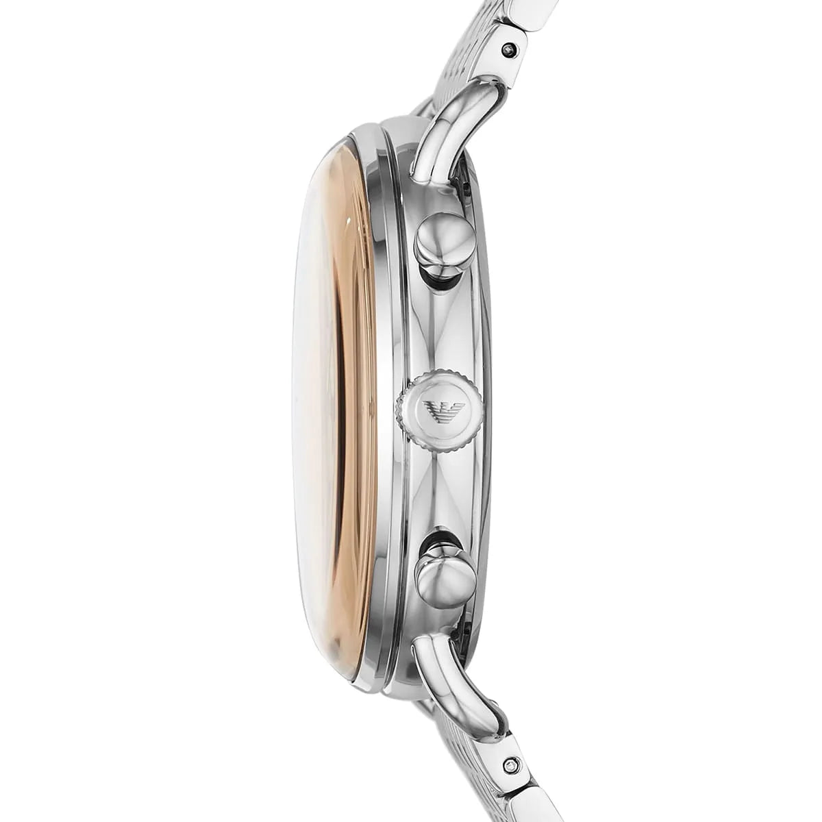Original Emporio Armani Watch For Men Aviator AR11239 With Beige dial