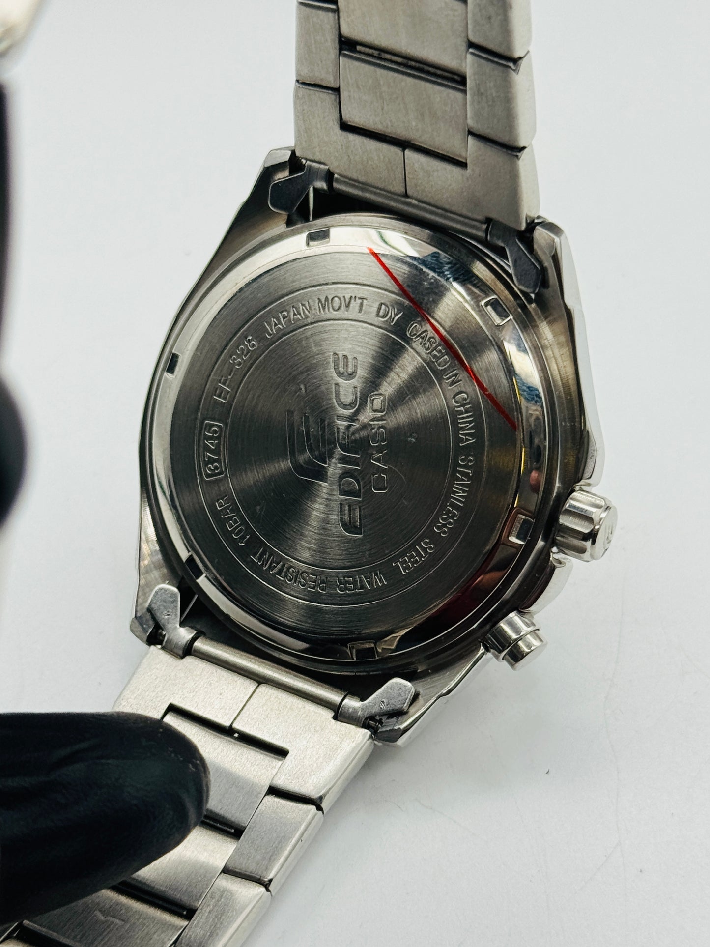 Casio Edifice Hong Kong Made For Mens 44mm Quartz