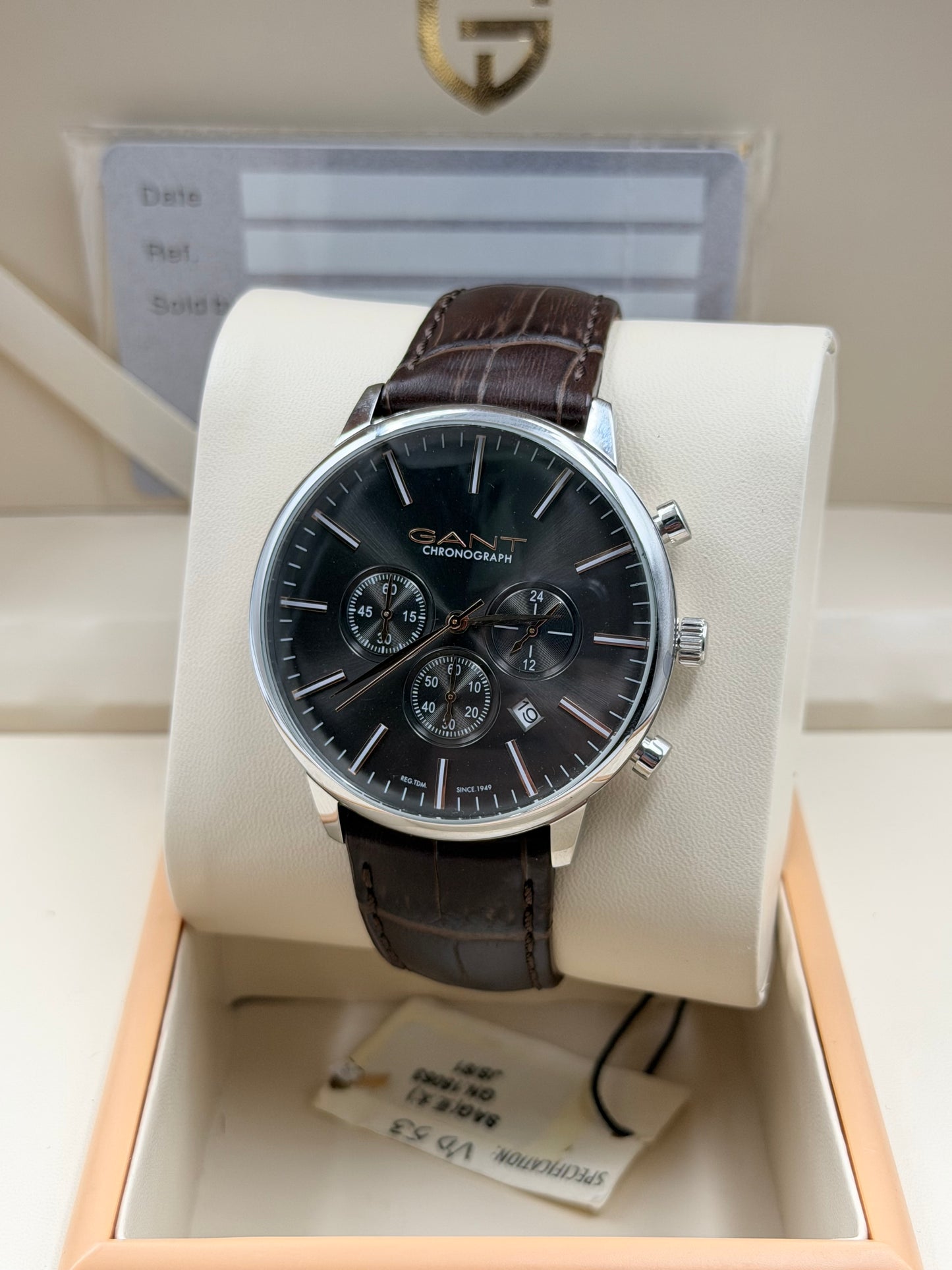 Gant Original For Mens Watch 43mm Quartz Lot Import