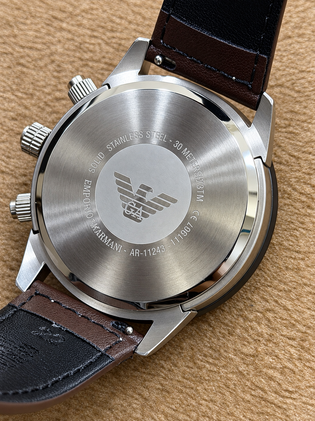 Emporio Armani Lot Import Mens Watch 42mm Quartz (Pre-Owned)