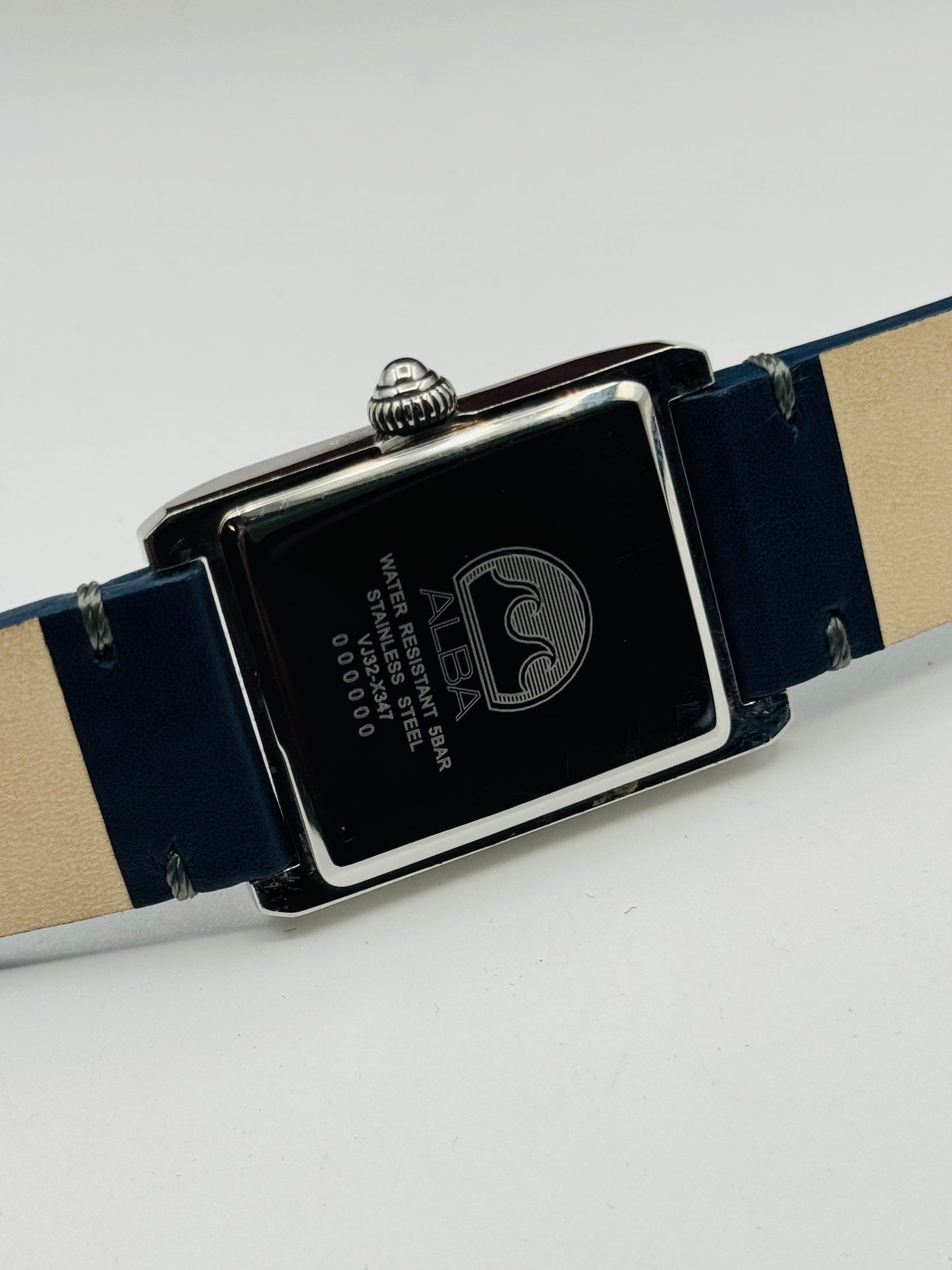 Alba By Seiko VJ32-X347 Tank Shape Original For Mens 39mm Quartz