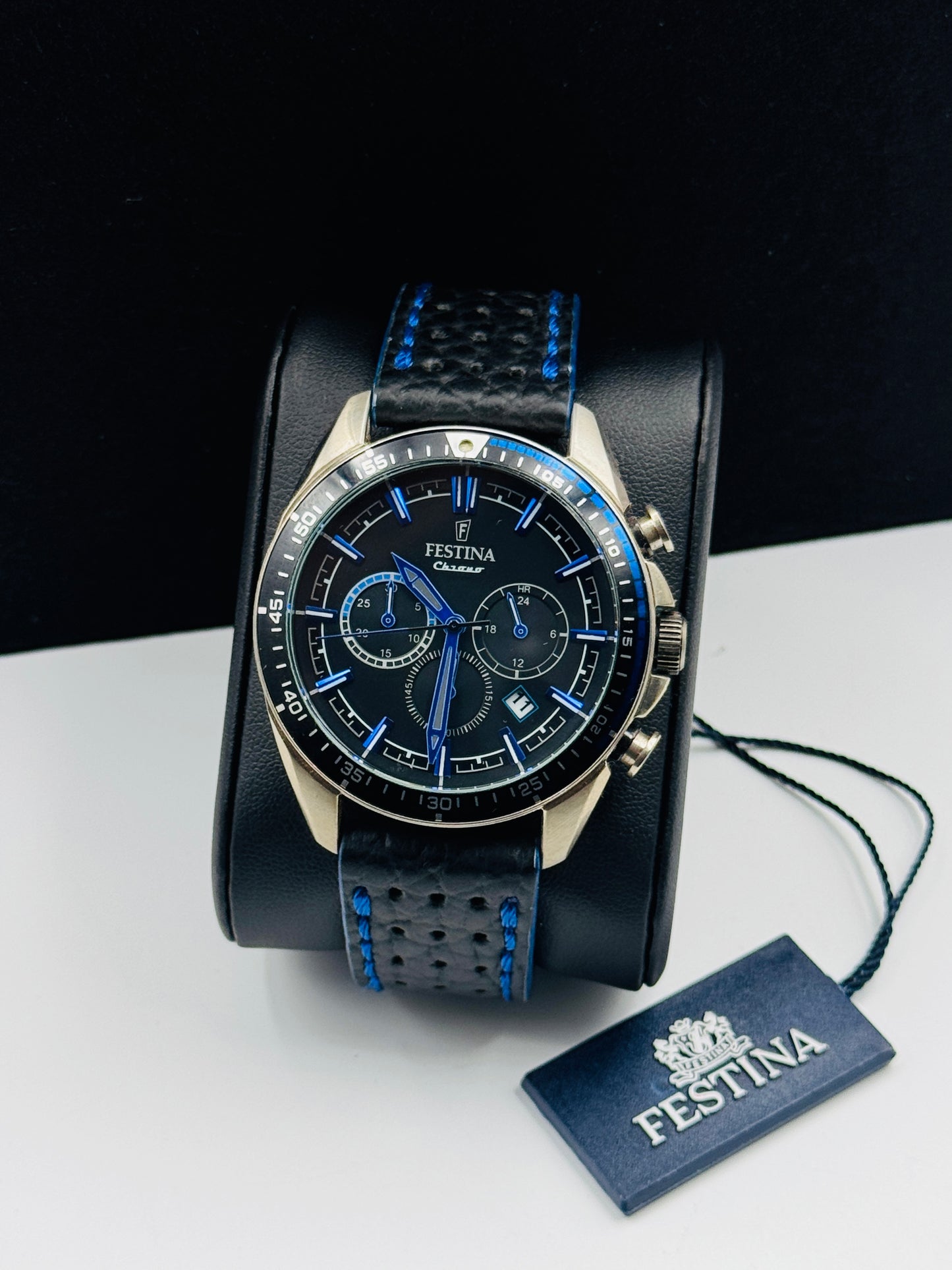 Festina Original Lot Import Watch For Mens 44mm Quartz