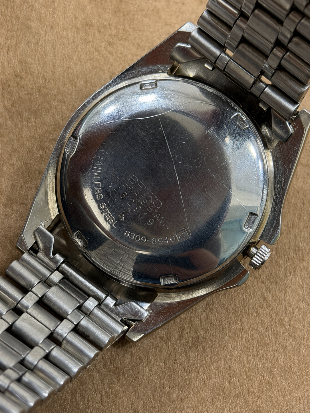 Seiko Automatic 6309 Customized For Mens 36mm Lot Import (Pre-Owned)