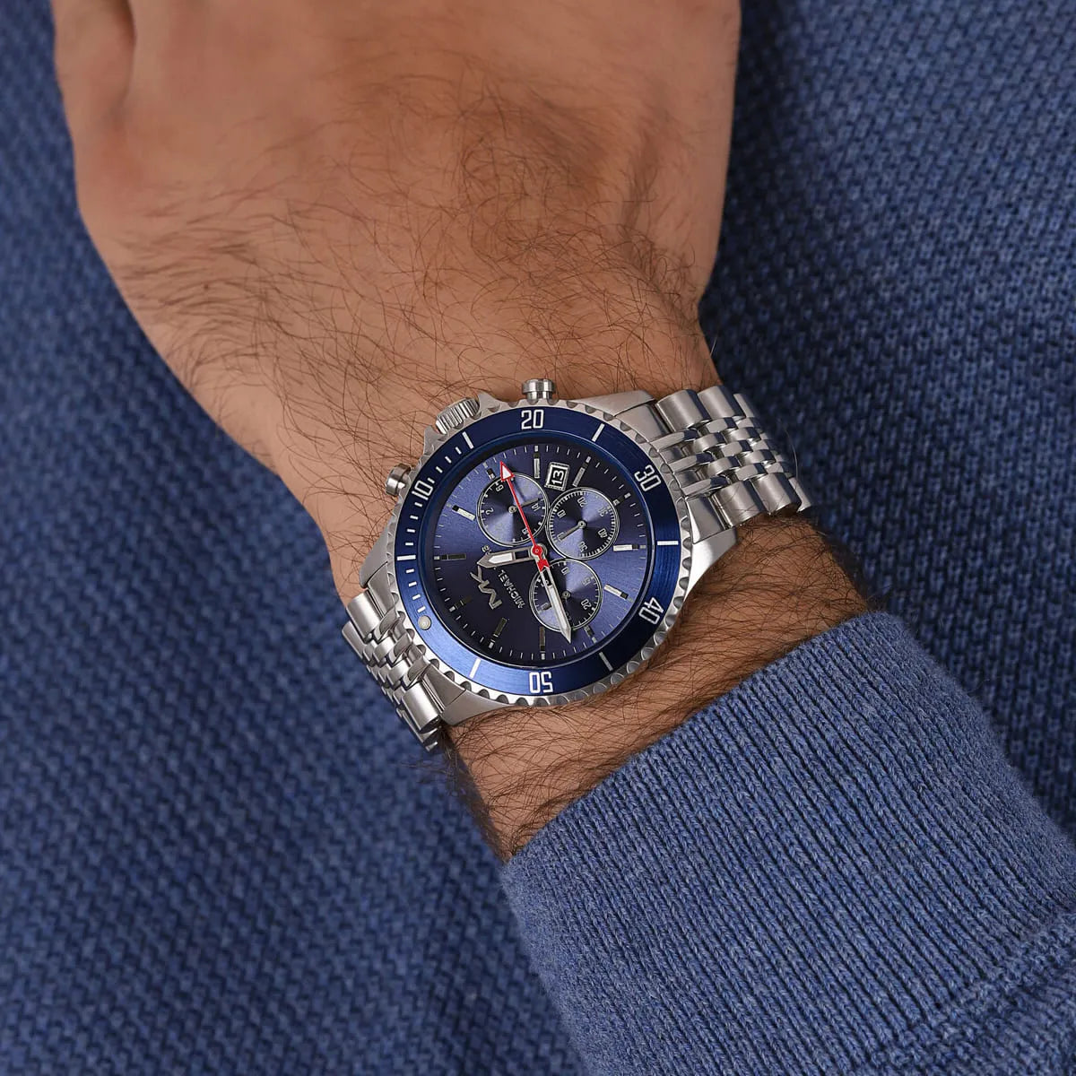 Michael Kors MK8896 Bayville Analog Blue Dial Men's Watch