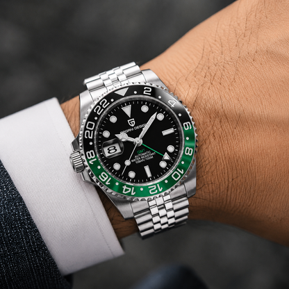 PAGANI DESIGN PD-1662 PEARL DG5833GMT JUBILEE BRACELET