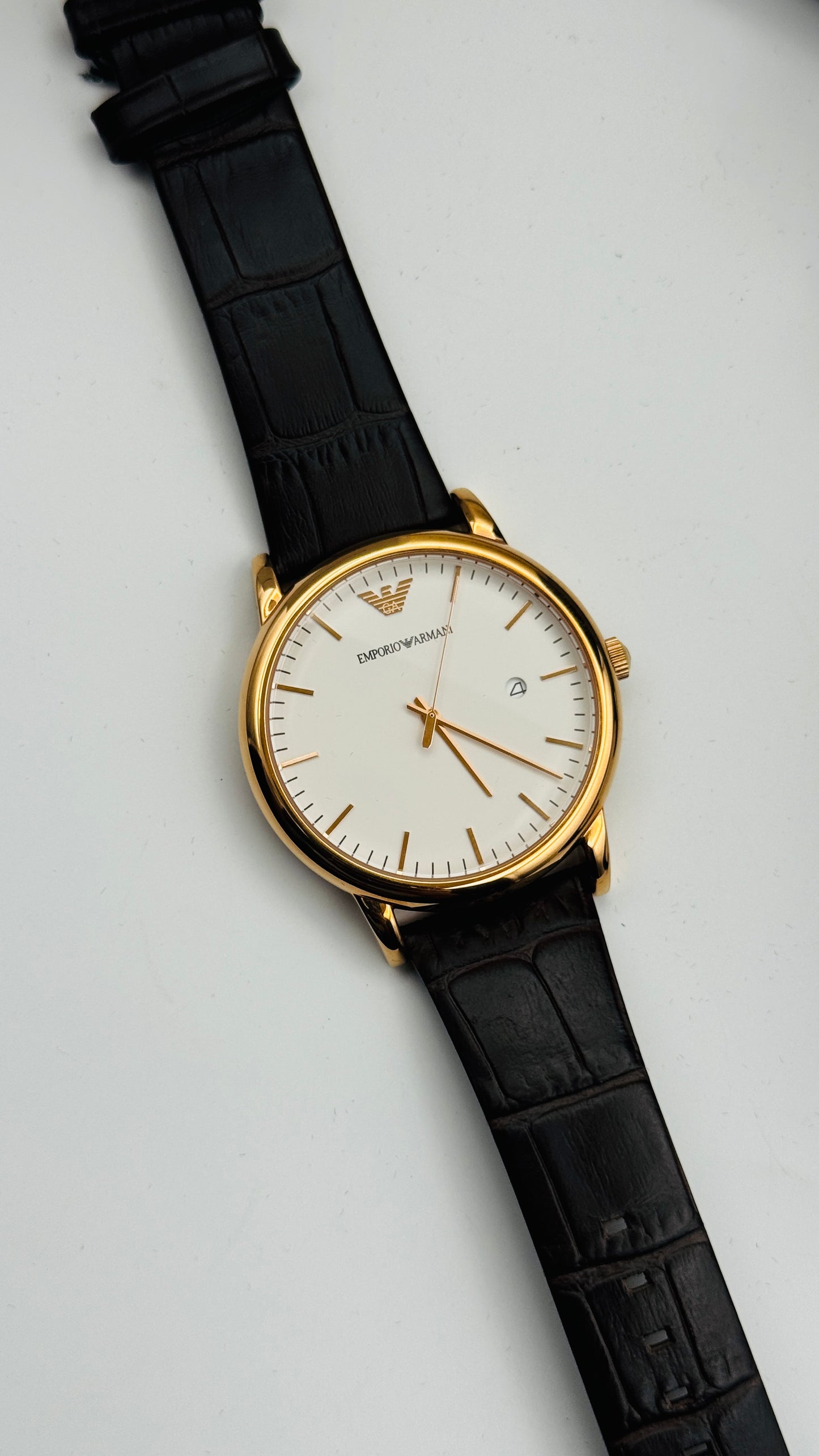 Emporio Armani AR-2502 Original Mens Watch 43mm Quartz