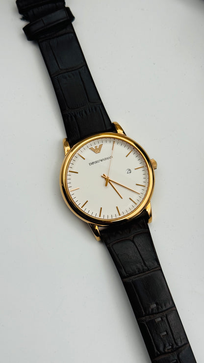 Emporio Armani AR-2502 Original Mens Watch 43mm Quartz