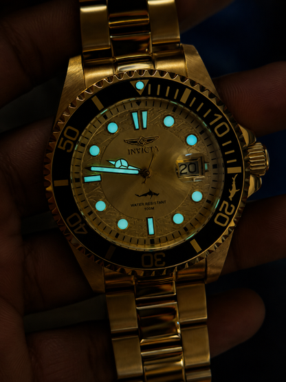 Invicta Pro-Diver Original Lot Import Watch Mens 43mm Quartz (Pre-Owned)