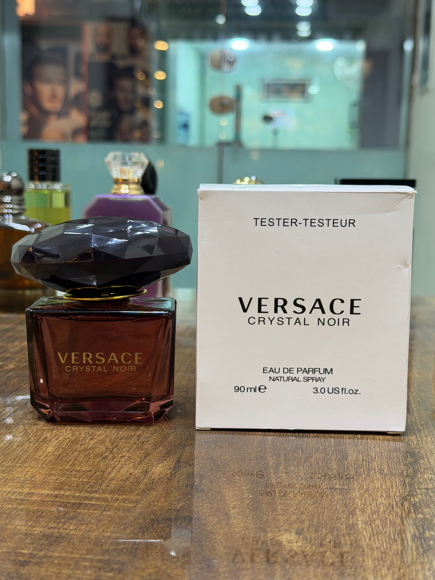 Vercase Crystal Noir EDP Original Tester 90ml