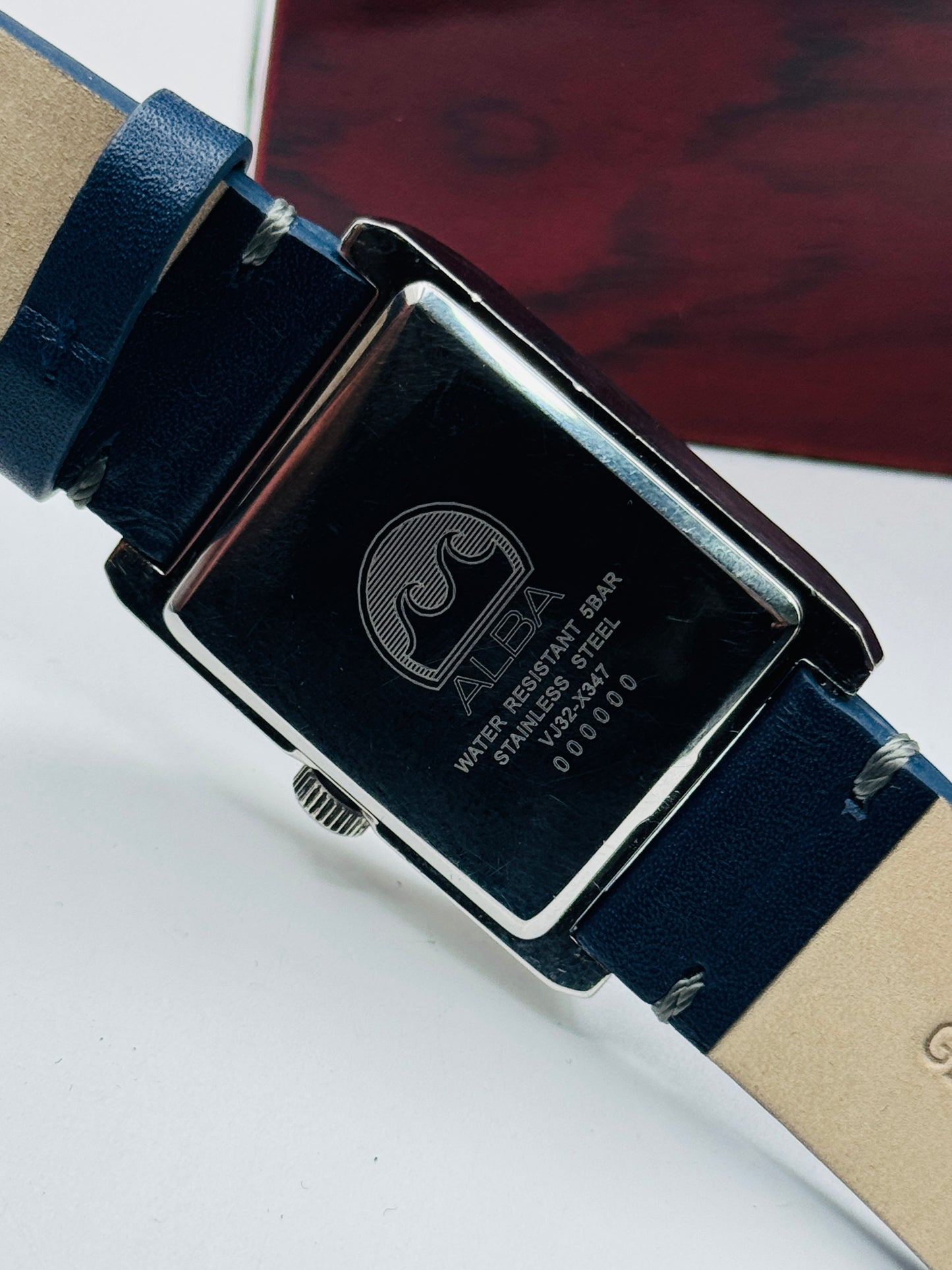 Alba By Seiko Tank Shape Original Lot Import Mens Watch 39mm Quartz (Pre-Owned)