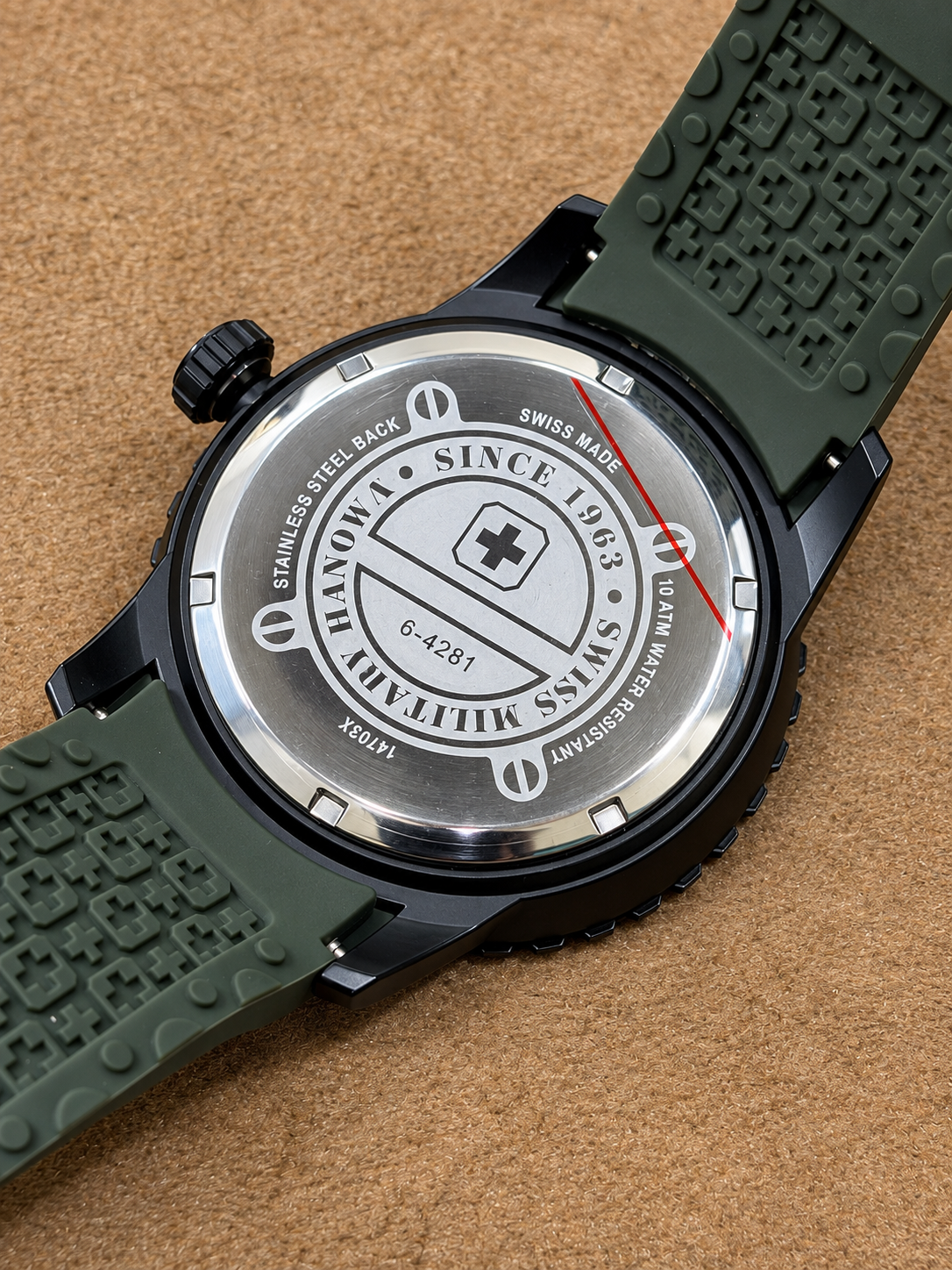 Swiss Military Hanowa Original Watch Mens Lot Import 45mm Quartz