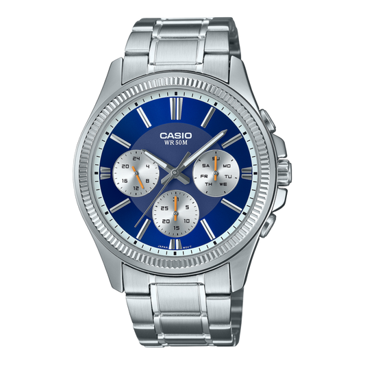 Casio WR-50 Original Mens Watch 43mm Quartz