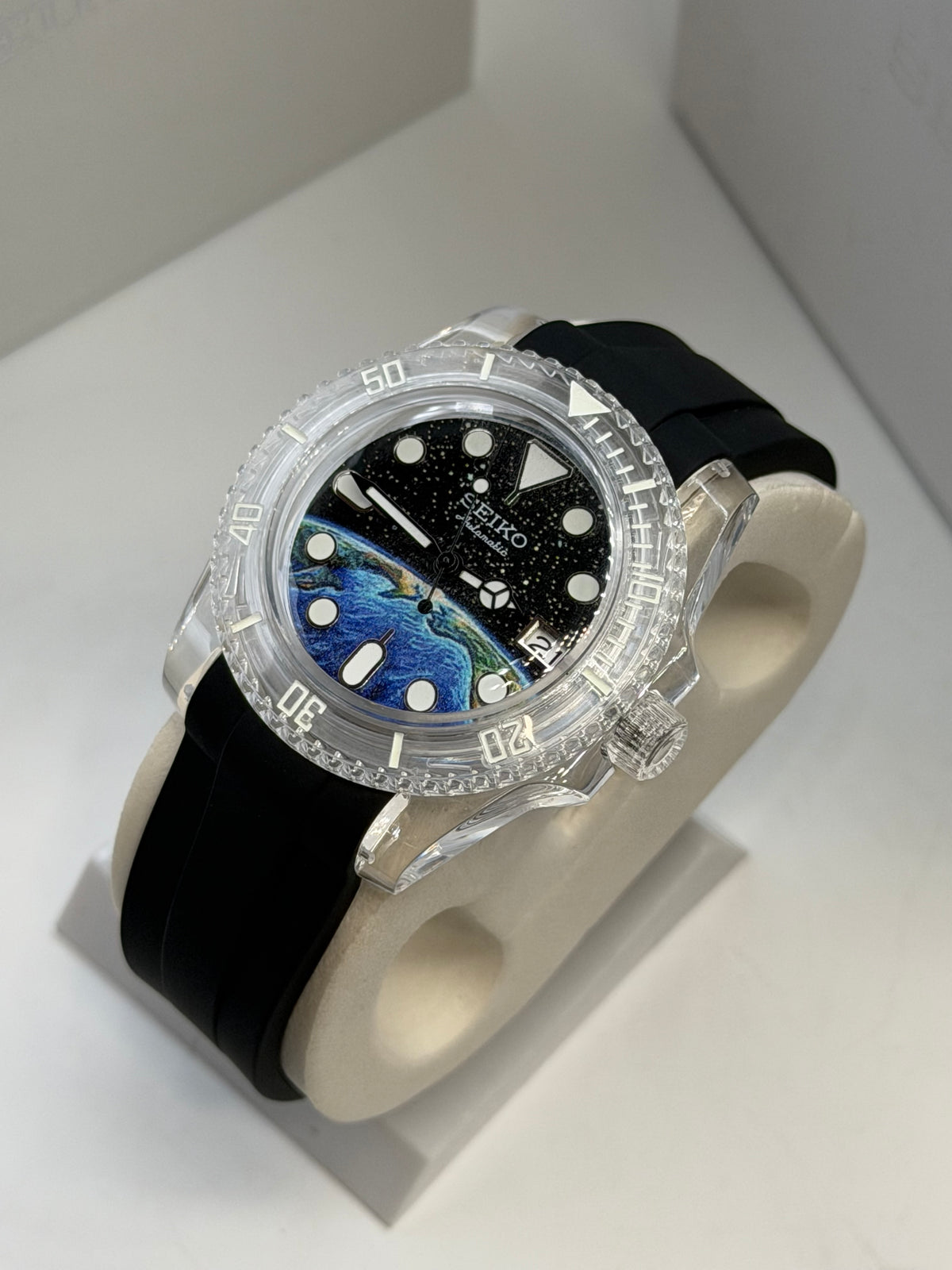 Seiko Customized Watch For Mens Automativ 4R35B (Sports Edition)