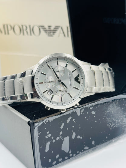 Emporio Armani AR-2453 Original Mens Watch 44mm Quartz