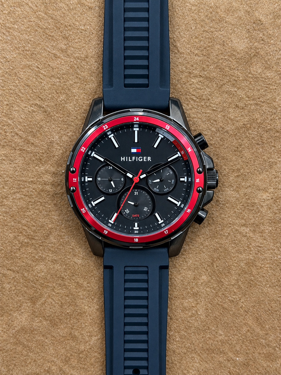 Tommu Hilfiger Lot Import Watch Mens 43mm Quartz