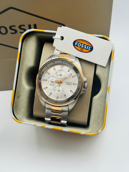 Fossil Autocross BQ-2642 Original Multifunction Watch 44mm (Pre-Owned)