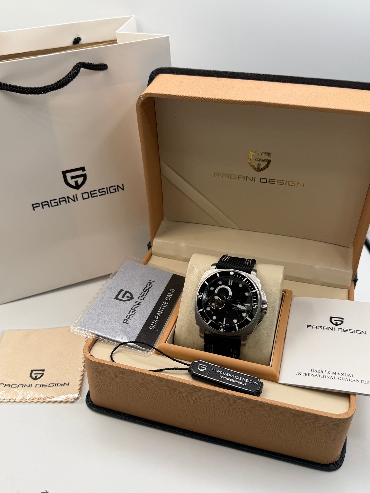 Pagani Design PD-1736 Original Mens Watch 43mm Automatic (Like New)