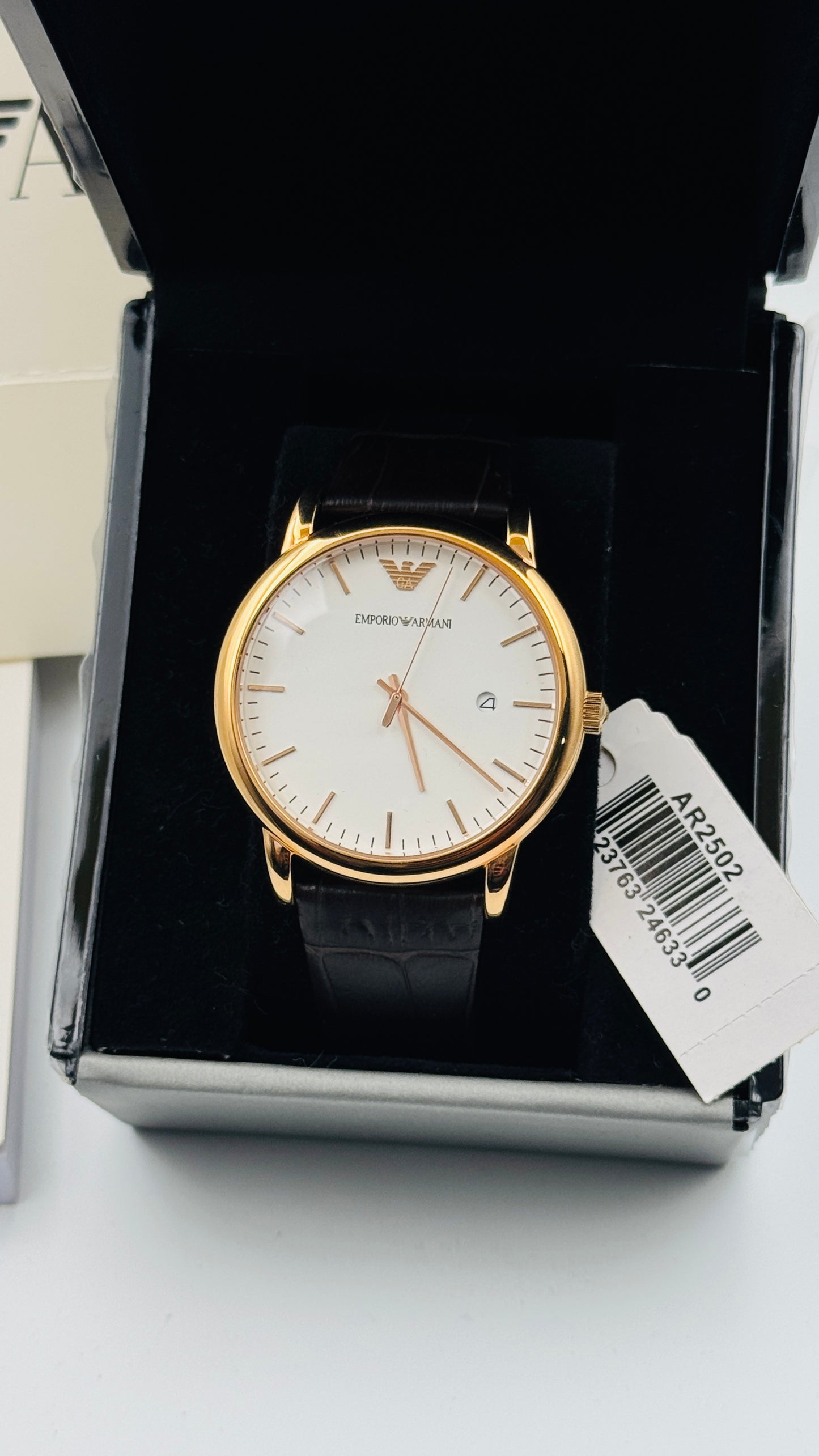 Emporio Armani AR-2502 Original Mens Watch 43mm Quartz