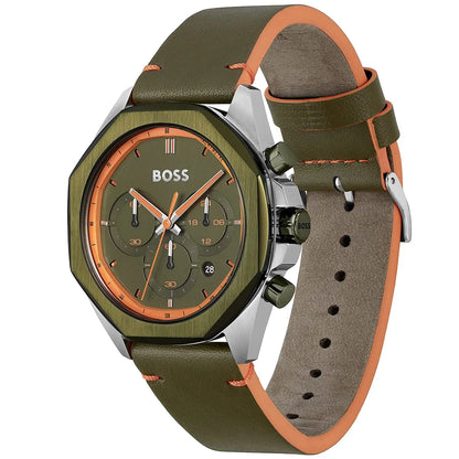 Original Hugo Boss Watch HB.484.1.34.3862 For Men Cloud 1514018 Chronograph