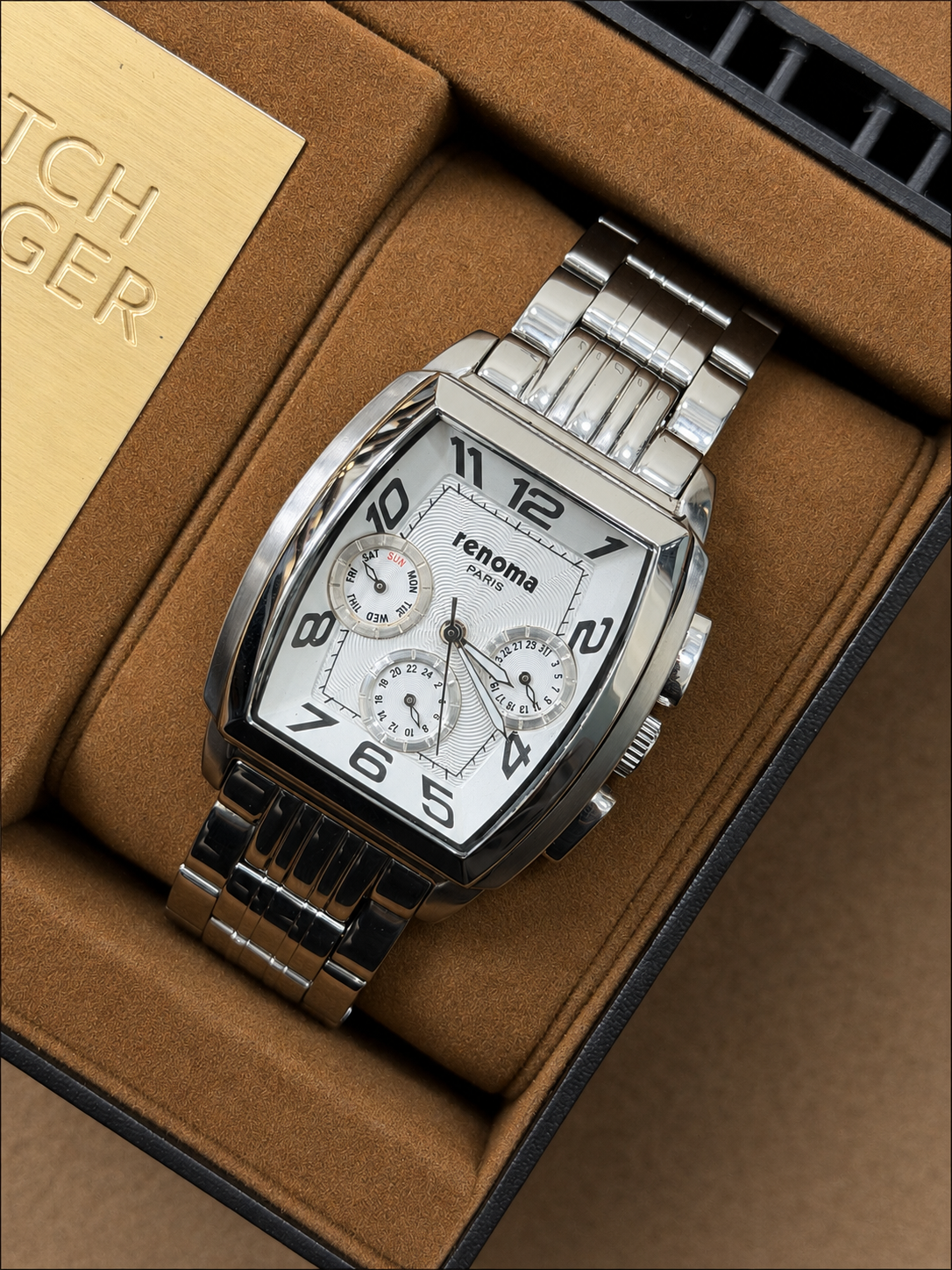Renoma Paris RE-060 Original Watch For Mens Lot Import 42mm Quartz (Pre-Owned)