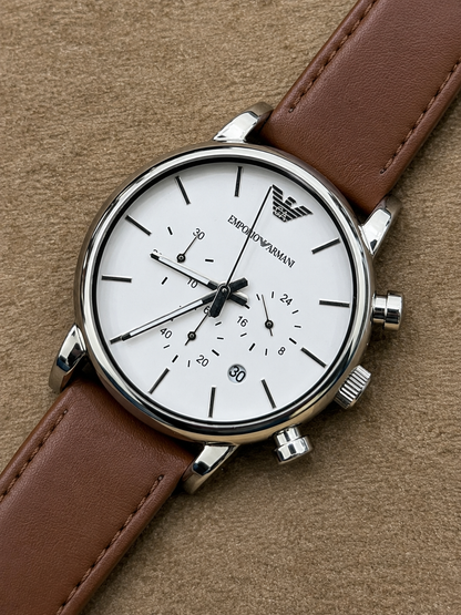 Emporio Armani CLASSIC AR1846 Lot Import Watch For Mens 41mm Quartz (Pre-Owned)