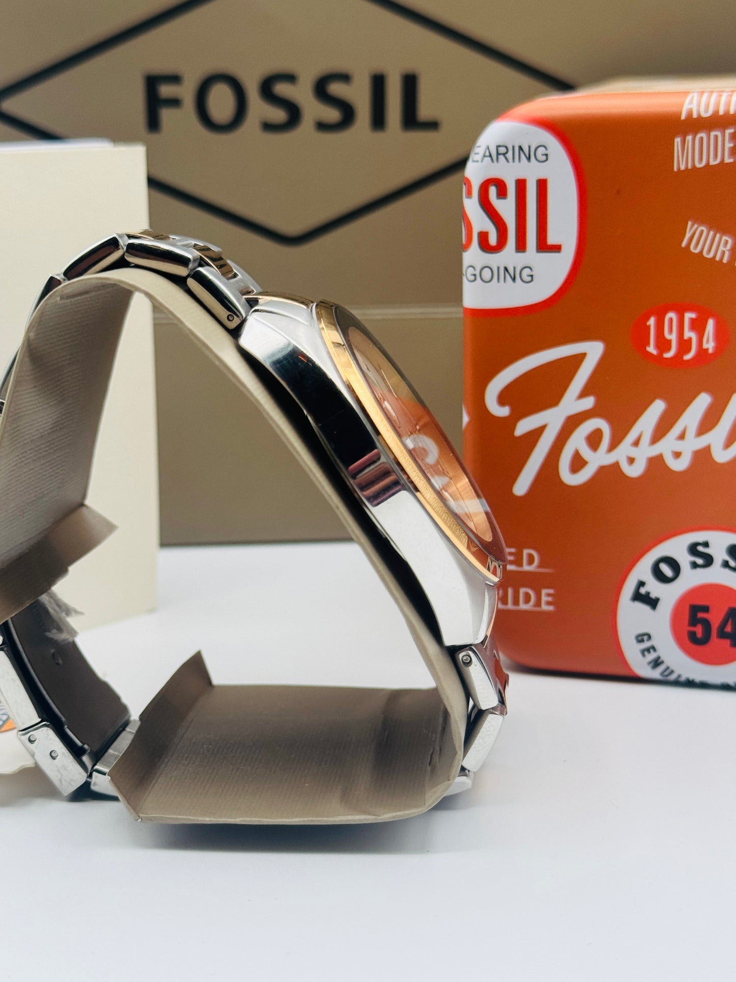 Fossil Autocross BQ-2642 Original Multifunction Watch 44mm (Pre-Owned)