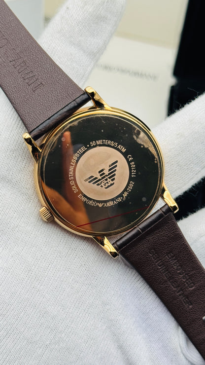 Emporio Armani AR-2502 Original Mens Watch 43mm Quartz