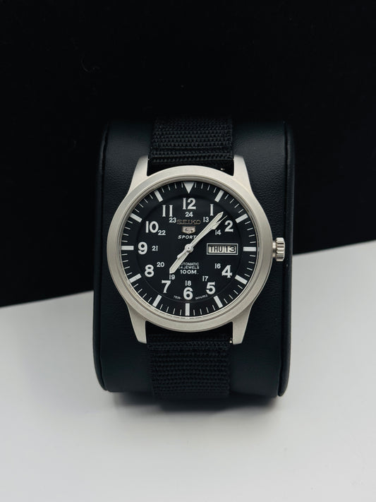 Seiko 5 Military Sports Edition Modified Automatic For Mens 41mm