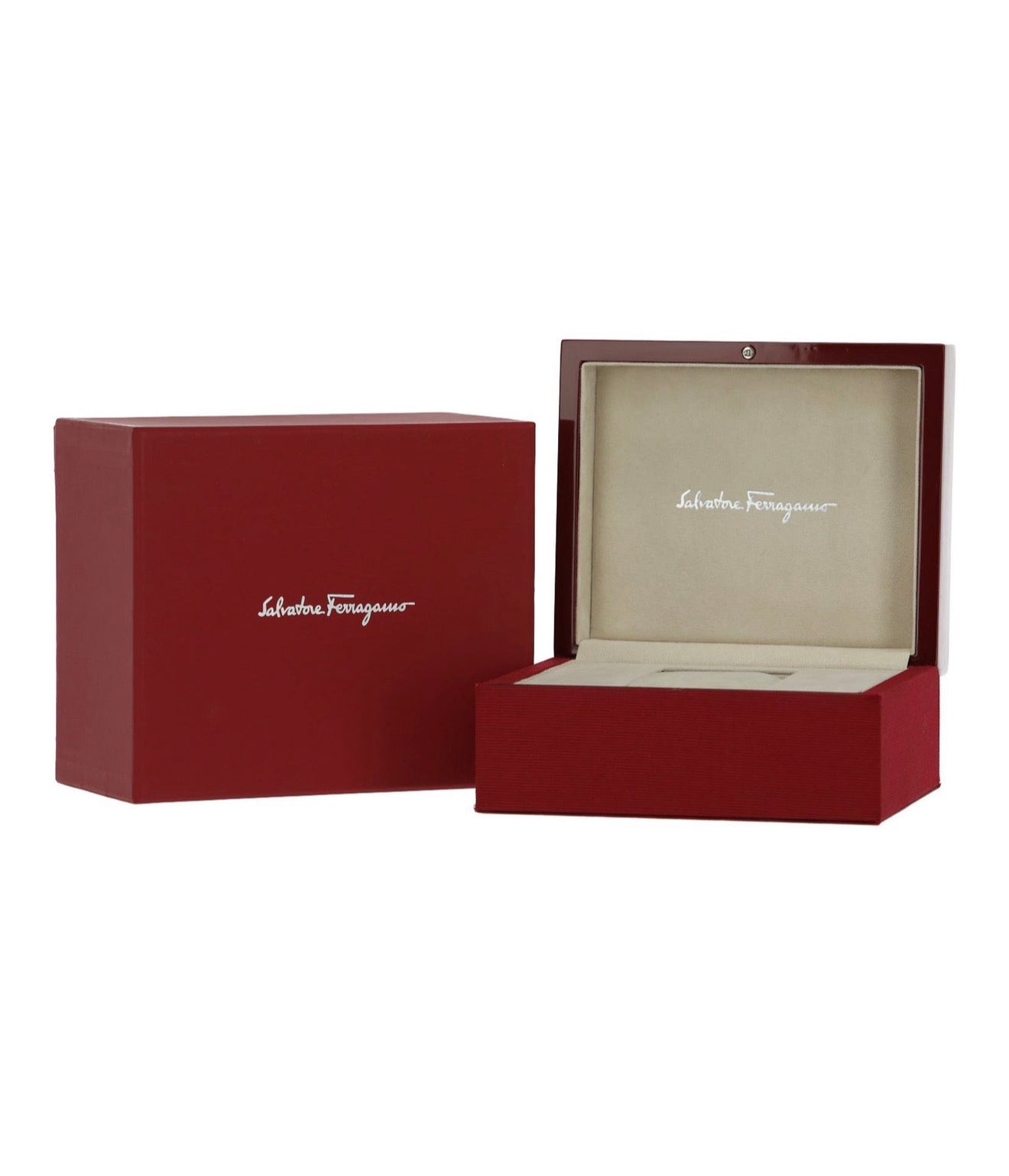 Salvatore Ferragamo 1927 Chrono Analog Black Dial Black Leather Strap Watch For Men Sfkz00123