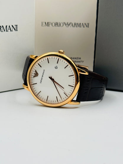 Emporio Armani AR-2502 Original Mens Watch 43mm Quartz