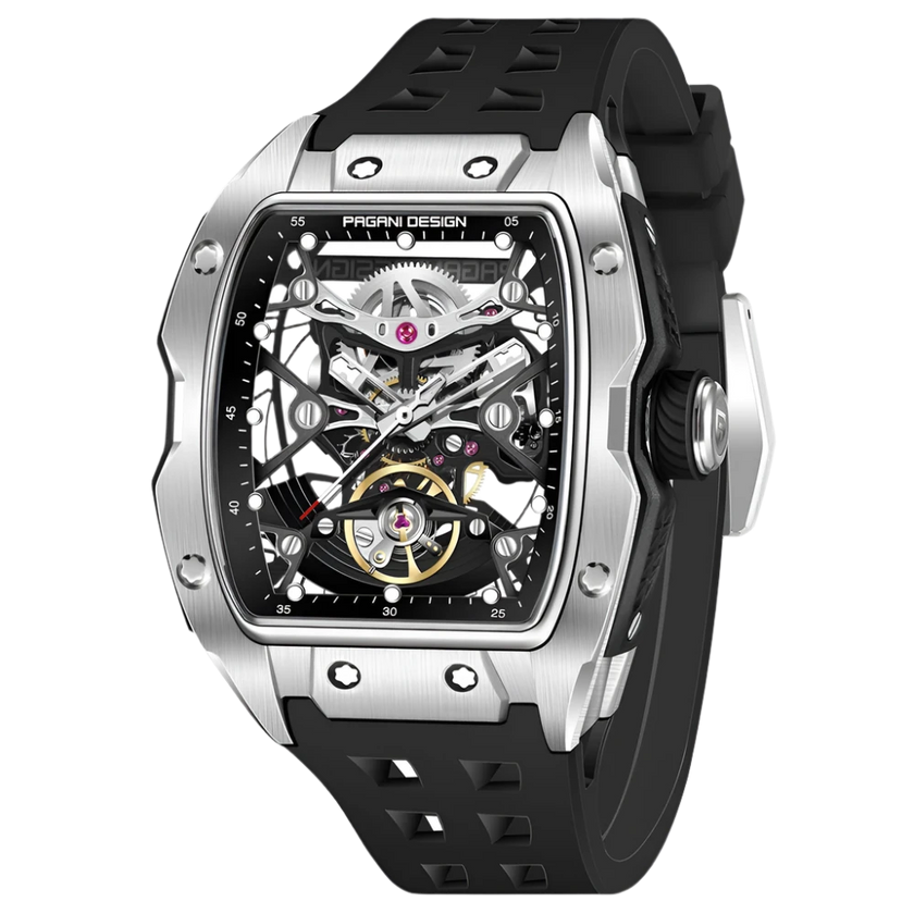 Pagani Design Skeleton Original Mens Watch 45mm Automatic