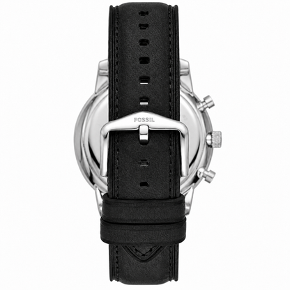 FOSSIL NEUTRA - FS6023 CHRONOGRAPH BLACK LEATHER WATCH