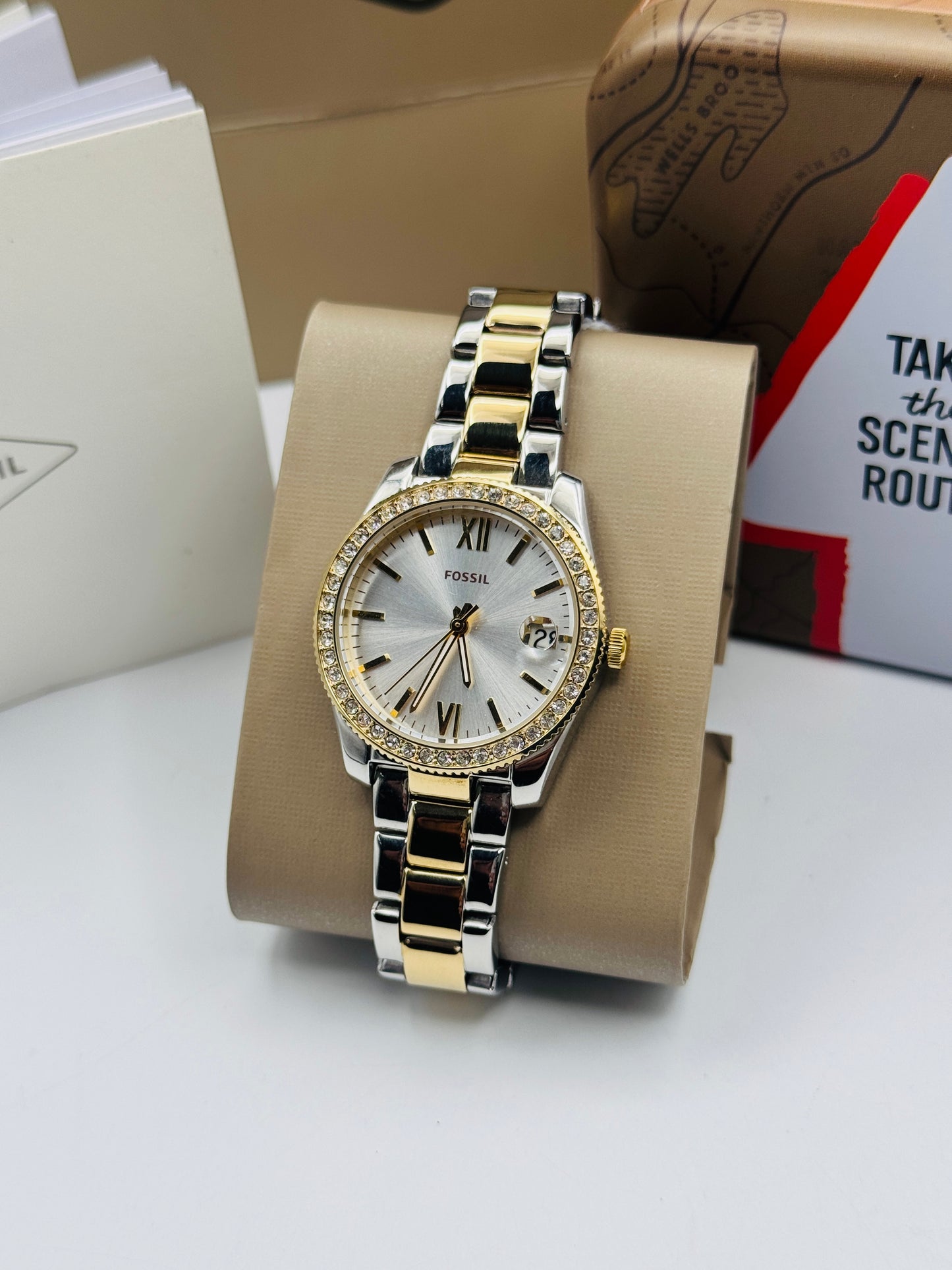 Fossil ES-4319 Metal Band Women Watch