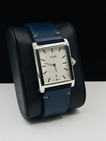 Alba By Seiko VJ32-X347 Tank Shape Original For Mens 39mm Quartz