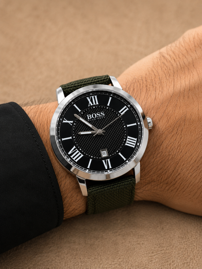 Hugo-Boss Lot Import Watch For Mens 43mm Quartz (Pre-Owned)