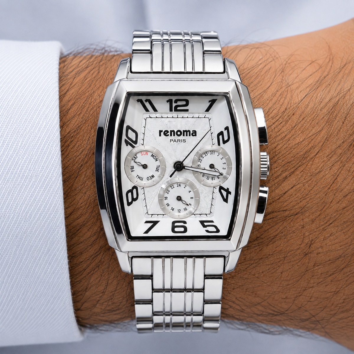 Renoma Paris RE-060 Original Watch For Mens Lot Import 42mm Quartz (Pre-Owned)