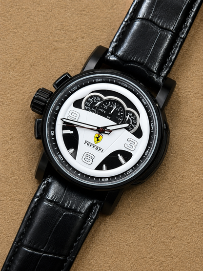 Ferrari Original Watch For Mens (Lot Import) 47mm Quartz (Pre-Owned)