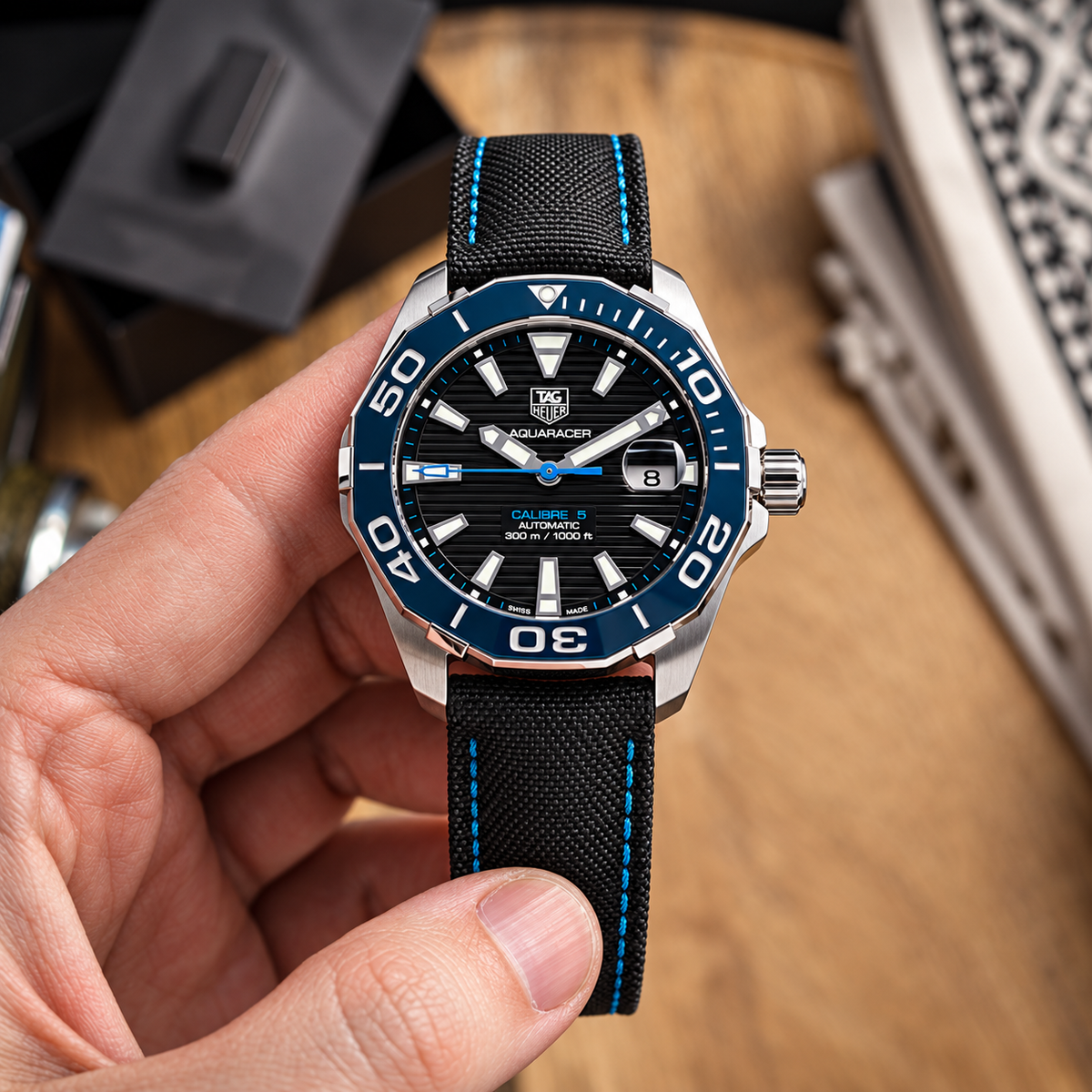 TAG HEUER AQUARACER Automatic, 41 mm, Steel WAY211B.FC6363