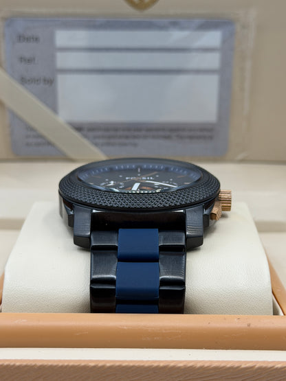Fossil FS-5164 Original Mens Watch Two-Tone Braclet 45mm Quartz